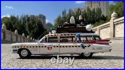 1/18 Scale HOT WHEELS Cadillac Ghostbusters ECTO-1 1A Metal Diecast Model Car