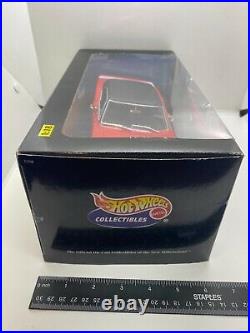1/18 Scale Hot Wheels Mattel Collectibles Red 1969 Dodge Charger