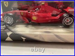 1/24 Hot Wheels Ferrari F2007 Grand Prix F1 Kimi Raikkonen RARE SCALE