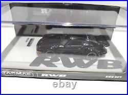 1/64 Scale Diecast Car RWB Porsche 964 Black Limited edition #0518