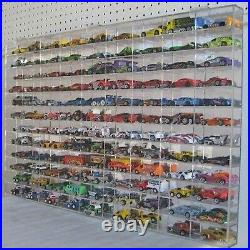 1/64 Scale Display Case for Matchbox for Hot Wheels Diecast Model Cars Shelf