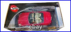 100% Hot Wheels Cadillac XLR Convertible 118 Scale Diecast Car Red NIB 2002
