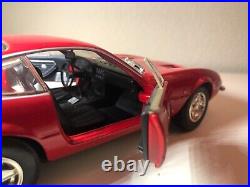 118 Scale 1968 Ferrari 365 Gtb/4 Daytona V12 In Red With Black Interior Mib
