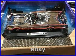 1966 118 Scale Batmobile In Limited Edition Of (3000) In Chrome With FIGURINES