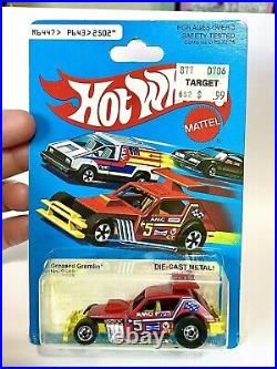 1982 Hot Wheels Mainline AMC Greased Gremlin Red 1/64 scale Diecast Hong Kong