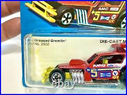 1982 Hot Wheels Mainline AMC Greased Gremlin Red 1/64 scale Diecast Hong Kong