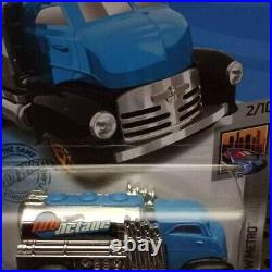 2019 Hot Wheels Fast Gassin #2 HW Metro #2 Diecast 1/64 Scale Blue Carded
