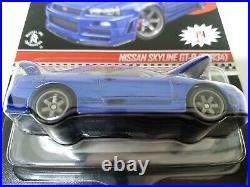 2019 Hot Wheels Rlc Blue Nissan Skyline Gt-r(bnr34) #7997/12,500 In 1/64 Scale