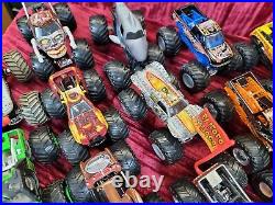 21X LOT Mattel Hot Wheels Monster Jam Trucks 164 Scale 1/64 preowned great pile