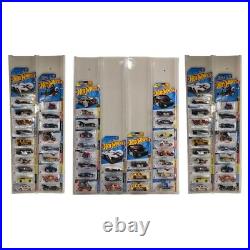 4 Unit Display + 2 Unit Case Card Holder Rack 1/64 DIecast Scale Cars Hot Wheels