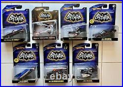 BATMAN VEHICLES 150 SCALE COLLECTION COMPLETE SET 2007-21 Hot Wheels BATMAN