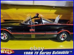 BATMOBILE 118 Scale Mattel Hot Wheels 1966 Batman TV Series NIB