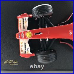 Discontinued Hot Wheels F2001 Michael Schumacher Die-Cast Mini Car 1/18 Scale