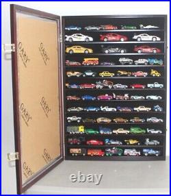 Display Case Cabinet Compatible with Hot Wheels 164 to 143 Scale Toy cars