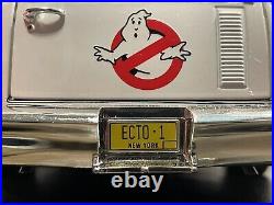 Ghostbusters Hot Wheels Elite Ecto-1 Ectomobile Movie 118 Scale Replica Rare