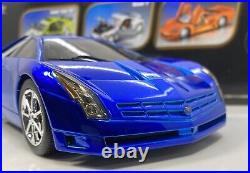 HOT WHEELS 1/18 Scale CADILLAC GOLD EDITION VERY RARE BLUE