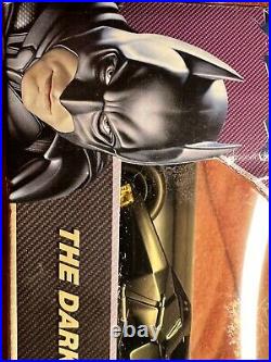 HOT WHEELS Batman The Dark Knight Batmobile 118 Scale NIB Sealed! 2008 Mattel