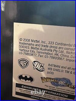 HOT WHEELS Batman The Dark Knight Batmobile 118 Scale NIB Sealed! 2008 Mattel