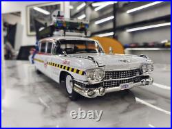 HOT WHEELS Cadillac Ghostbusters ECTO-1 1A Metal Diecast Model Car 118 Scale