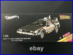 HOTWHEELS Elite 118 Scale Diecast car BACK TO THE FUTURE TimeMachine HoverBoard