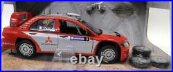 Hot Wheels 1/18 Scale B6228-0510 Mitsubishi Lancer WRC Panizzi Sweden Rally