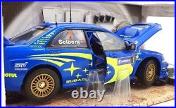 Hot Wheels 1/18 Scale B6230-0510 Subaru Impreza WRC World Rally Team P. Solberg
