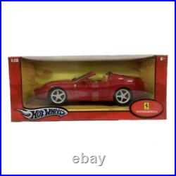 Hot Wheels 1/18 Scale Car Ferrari Superamerica Red