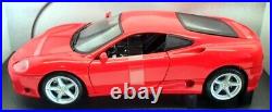 Hot Wheels 1/18 Scale Diecast 25736 Ferrari 360 Modena Red