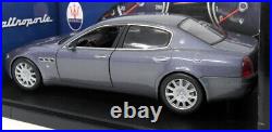 Hot Wheels 1/18 Scale Diecast B7003 Maserati Quattroporte Metallic Blue