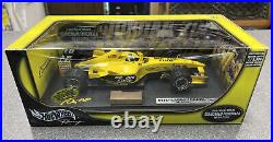 Hot Wheels 1/18 Scale Diecast C3858 Jordan F1 EJ13 Fisichella Brazil 2003