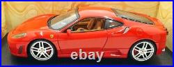 Hot Wheels 1/18 Scale Diecast G7160 Ferrari F430 Coupe Red