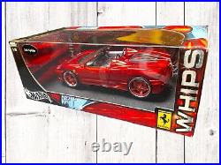 Hot Wheels 1/18 Scale Diecast G8984 Ferrari 360 Spider Custom Red