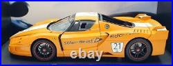 Hot Wheels 1/18 Scale Diecast L7114-0510 Ferrari FXX #21 Yellow
