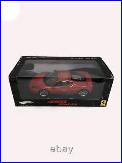 Hot Wheels 1/18 Scale Ferrari 458 Italia (Red) Limited Edition with Box Used