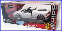 Hot Wheels 1/18 Scale Model Car C3866 Ferrari 360 Spyder Customised White