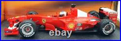 Hot Wheels 1/18 Scale diecast 26738 Ferrari F1-2000 Rubens Barrichello