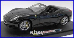 Hot Wheels 1/18 Scale diecast T6256 Ferrari California George Michael Black
