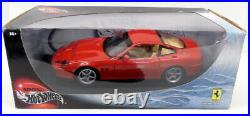 Hot Wheels 1/18 scale 54600 Ferrari 550 Maranello Rosso Red