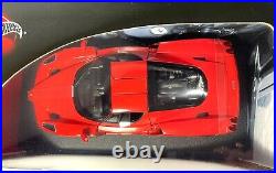 Hot Wheels 100% Enzo Ferrari 118 Scale Diecast Red Model Car 56293 New SEALED
