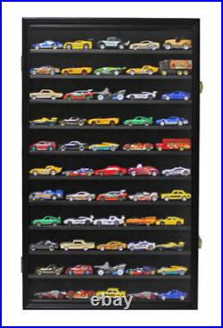 Hot Wheels 164 & 1/43 Scale / Minifigure Display Case Wall Cabinet, HW11-BL