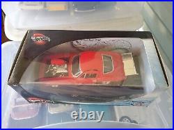 Hot Wheels 1966 Chevy Corvette Pro Street Dragster 118 Scale Diecast Car Red