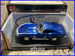 Hot Wheels 1969 Corvette 427 Die Cast Car- 118 scale by Mattel #54574