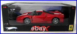Hot Wheels Elite 1/18 Scale Diecast J8246-0510 Ferrari FXX Red / White stripe