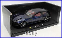 Hot Wheels Elite 1/18 Scale Diecast W1118 Ferrari FF Metallic Blue