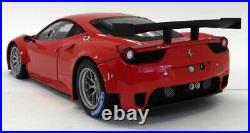 Hot Wheels Elite 1/18 Scale Diecast X2860 Ferrari 458 Italia GT2 Rosso Red