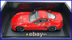 Hot Wheels Elite 1/18 Scale V7438 Ferrari 599XX #77 Red