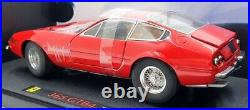Hot Wheels Elite 1/18 Scale diecast L2980 Ferrari 365 GTB4 Rosso Red Signed