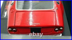Hot Wheels Elite 1/18 Scale diecast L2980 Ferrari 365 GTB4 Rosso Red Signed