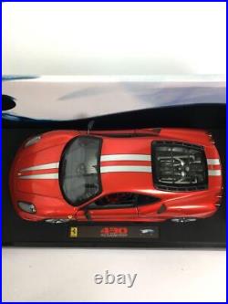 Hot Wheels Elite 1/18 scale Ferrari 430 SCUDERIA Red vehicle with box Limited