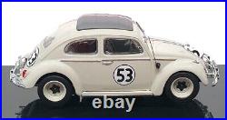 Hot Wheels Elite 1/43 Scale BCK07 Volkswagen Herbie The Love Bug Lt Grey